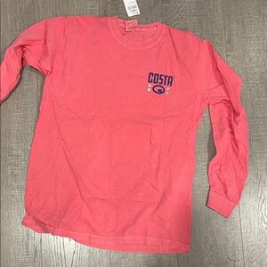 Costa Del Mar Pink Long Sleeve Shirt